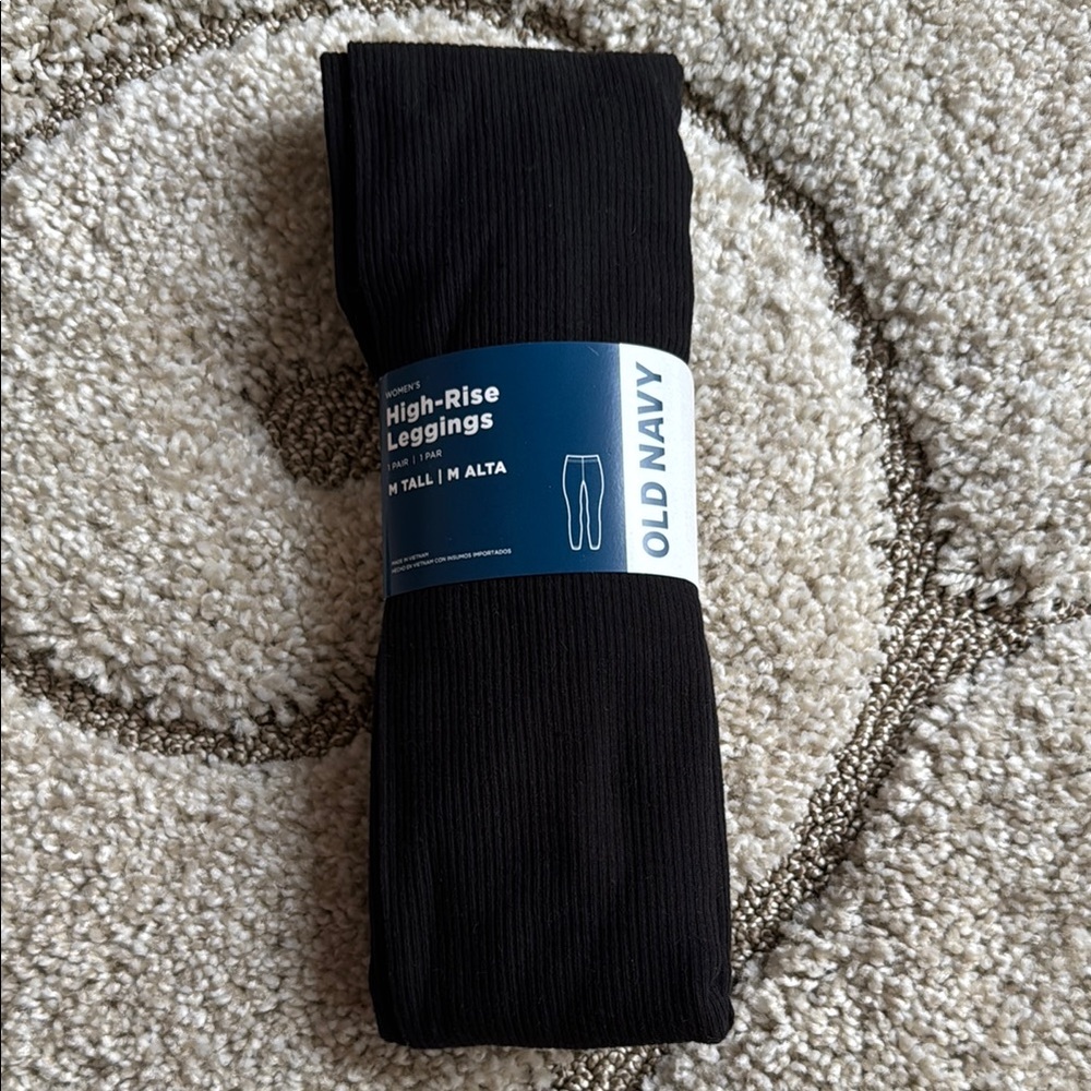 Old Navy Black High-Rise Leggings